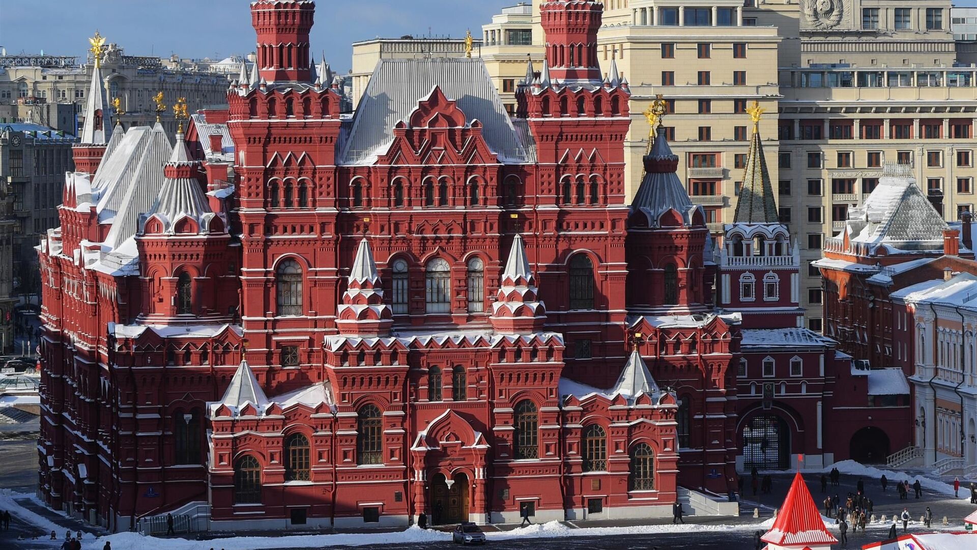 Здание Государственного исторического музея в Москве - РИА Новости, 1920, 09.04.2022