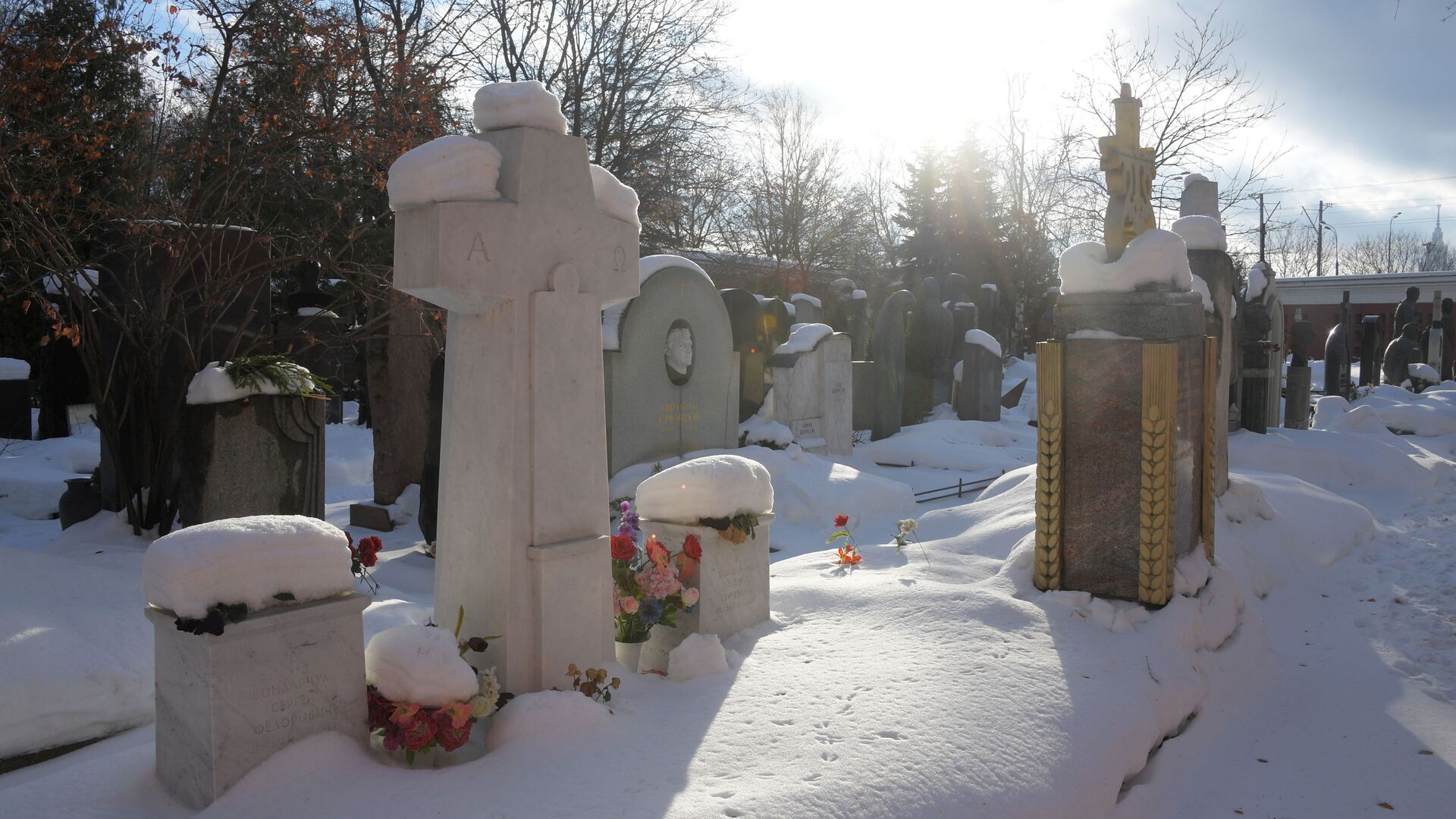 Новодевичье кладбище - РИА Новости, 1920, 01.02.2023
