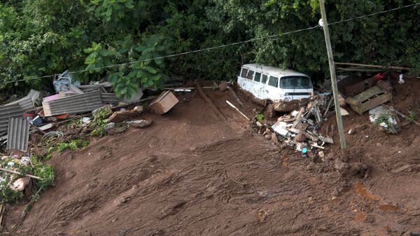 Последствия прорыва плотин на шахте корпорации Vale в штате Минас-Жерайс, Бразилия