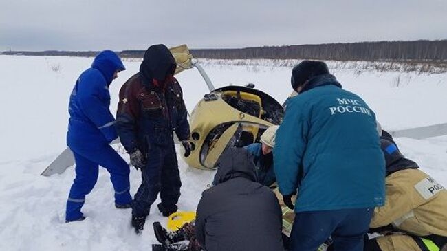  Жесткая посадка летательного аппарата в Богородском районе Нижегородской области