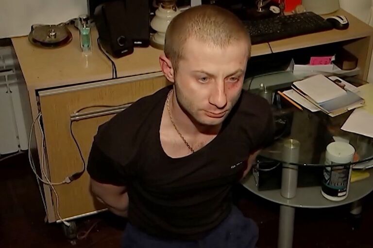 Задержание подозреваемого в краже картины Куинджи Задержание подозреваемого в краже картины Куинджи