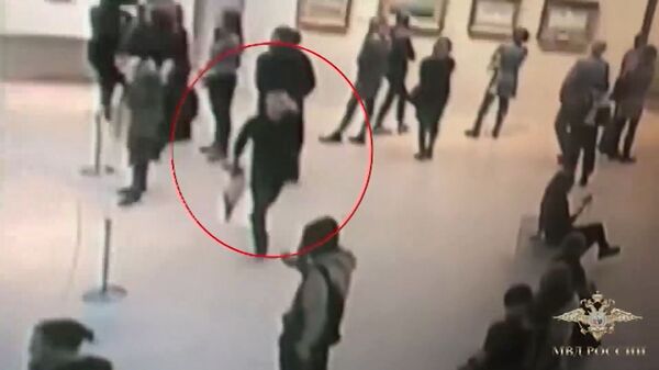 Похищение картины Архипа Куинджи Третьяковской галереи в Москве