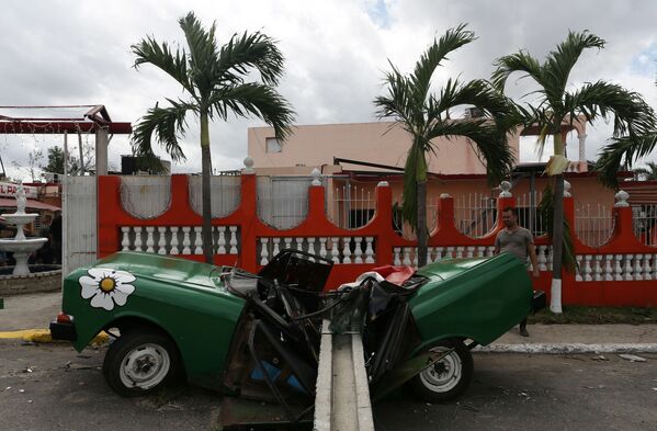 Последствия торнадо в Гаване, Куба