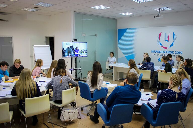 Обучающий семинар для волонтеров зимней Универсиады
