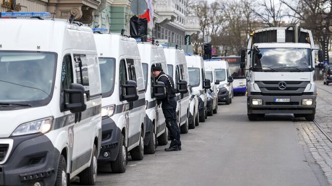 Автомобили полиции в Риге