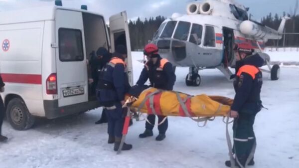 Операция по спасению туристов на севере Свердловской области
