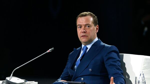 Дмитрий Медведев на пленарной сессии форума Цифровая повестка в эпоху глобализации 2.0. Инновационная экосистема Евразии в Алма-Ате. 1 февраля 2019