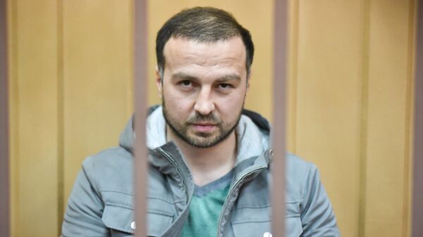 Алан Кятов в Басманном районном суде Москвы. 1 февраля 2019