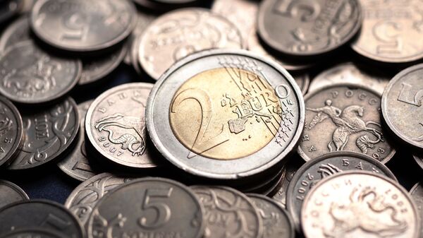 Российский рубли и евро