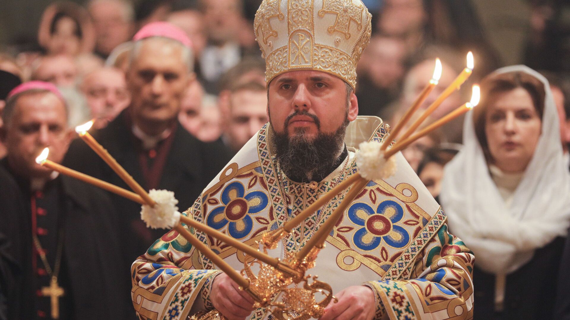 Глава новой церкви Украины Епифаний - РИА Новости, 1920, 12.05.2019