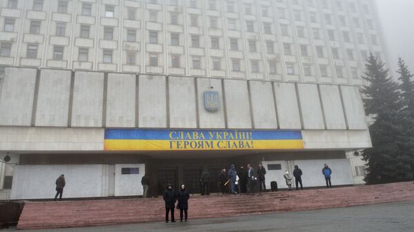 Здание Центральной избирательной комиссии (ЦИК) Украины в Киеве