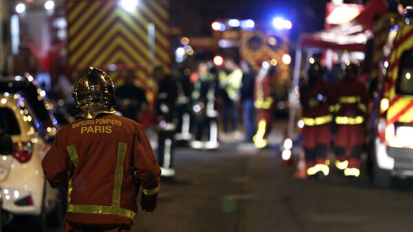 Пожар в 16-м округе Парижа. 5 февраля 2019