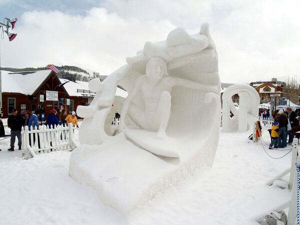 Чемпионат снежных скульптур в Брекенридже