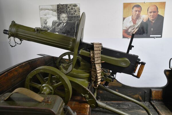 Пулемет в музее киноконцерна Мосфильм