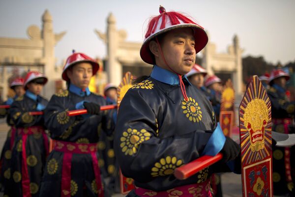 Мероприятия по случаю празднования китайского Нового года в Пекине