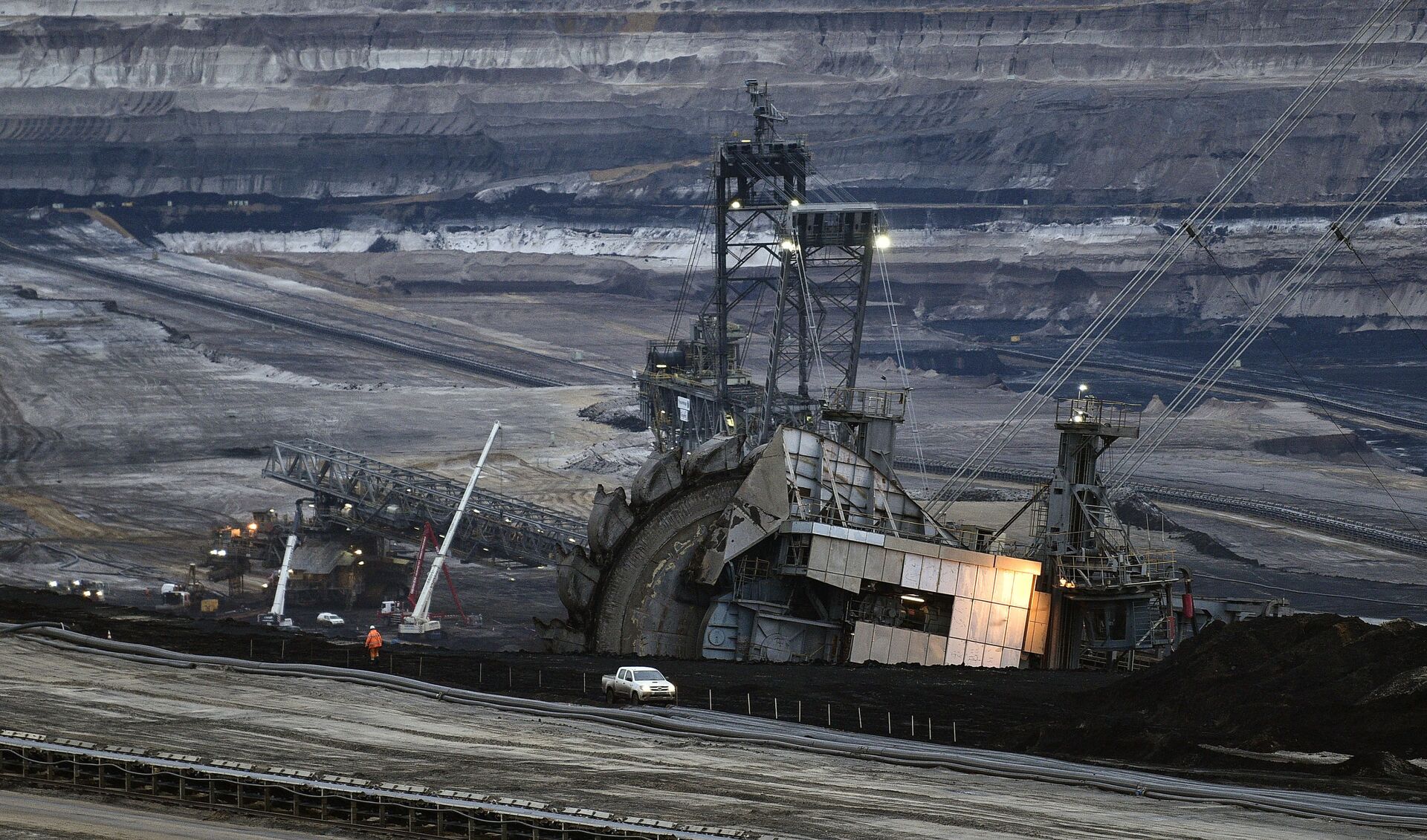 Добыча угля в месторождении Garzweiler, Германия - РИА Новости, 1920, 02.08.2023