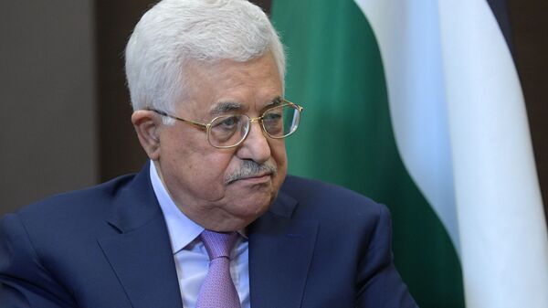 Глава Палестинской администрации Махмуд Аббас