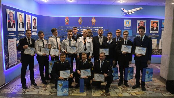 За звание лучшего пилота лайнеров Superjet 100 на площадке УИ ГА сразились лучшие курсанты из Санкт-Петербурга и Ульяновска