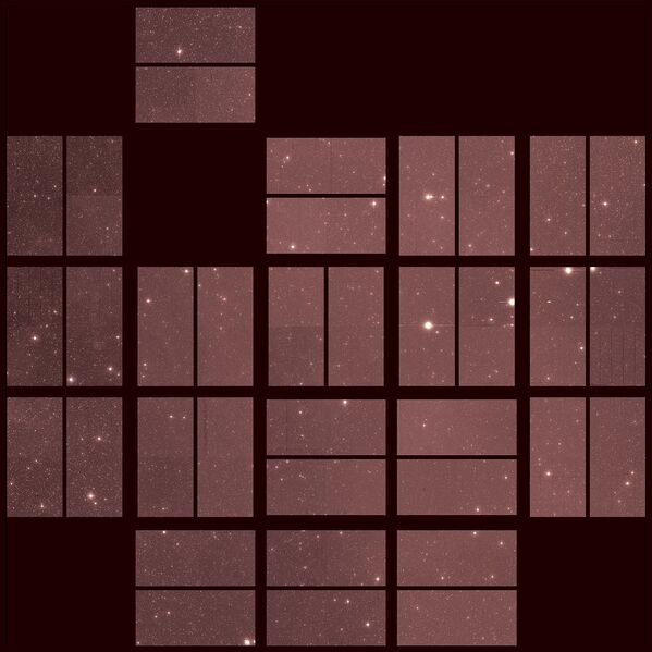 Последний снимок, полученный Кеплером перед отключением