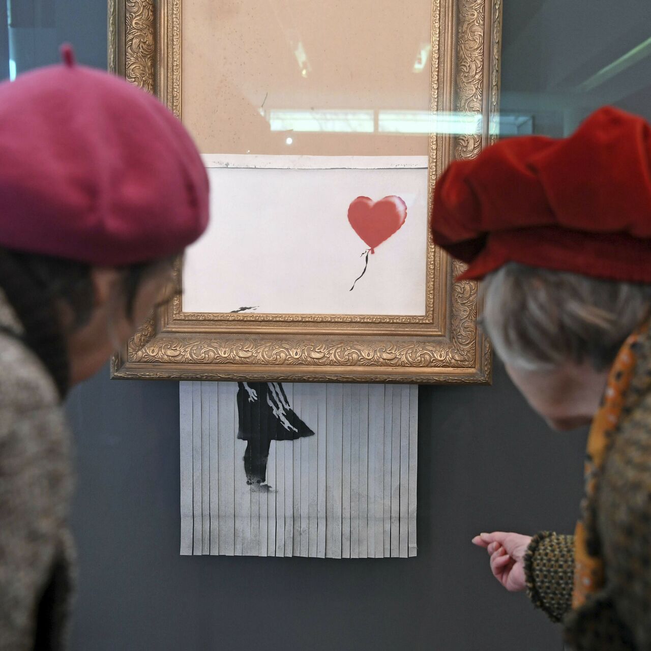 Девочку с воздушным шаром Бэнкси все-таки продали на аукционе - РИА  Новости, 14.10.2021