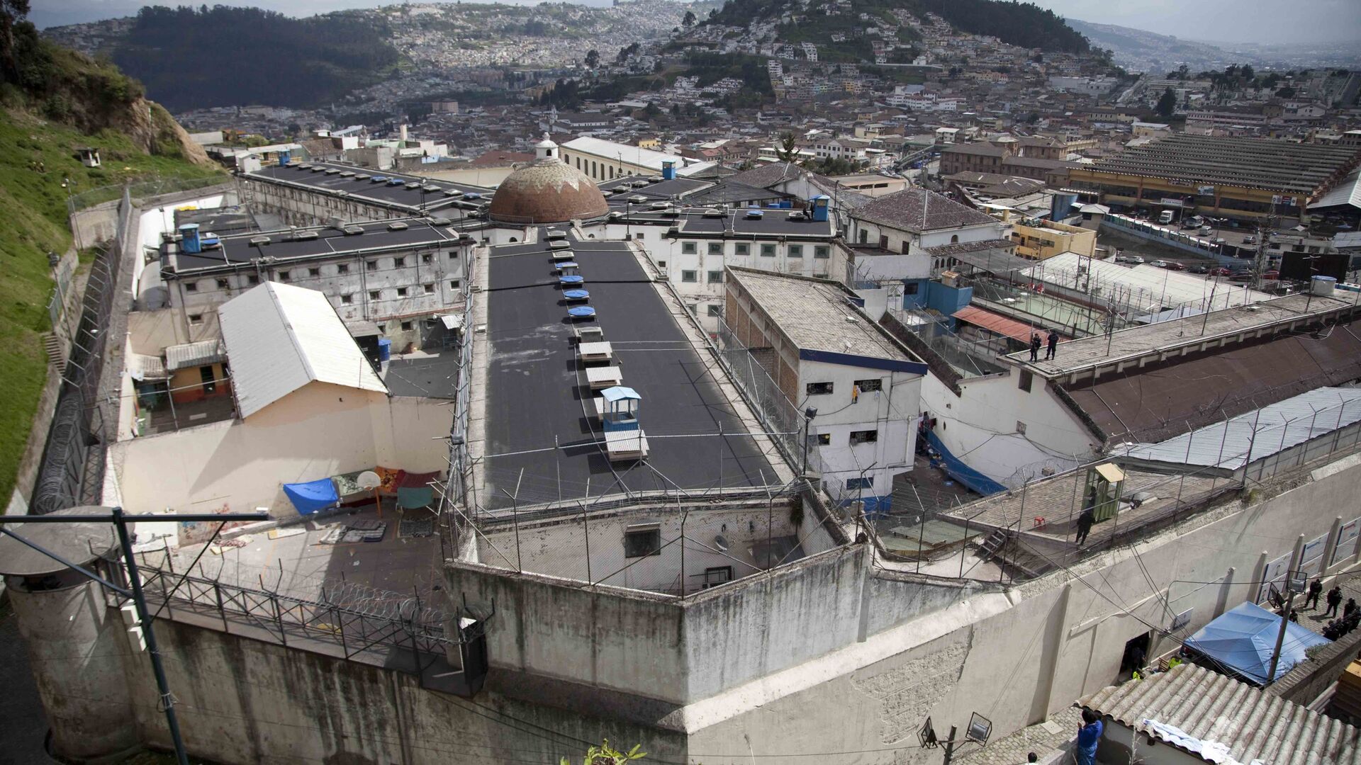 Центр временного содержания под стражей в Кито, Эквадор - РИА Новости, 1920, 13.09.2021