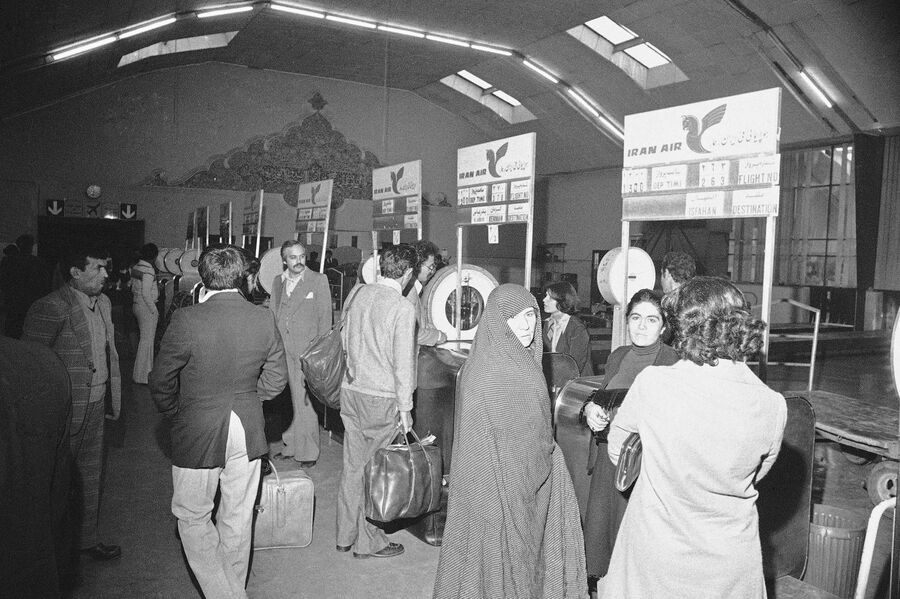 Возобновление полетов в Тегеране. 13 ноября 1978