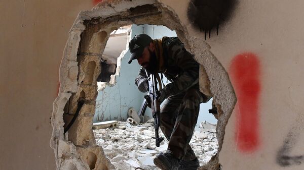 Во время подготовки сирийских военнослужащих и бойцов ополчения российскими военными инструкторами в провинции Хама