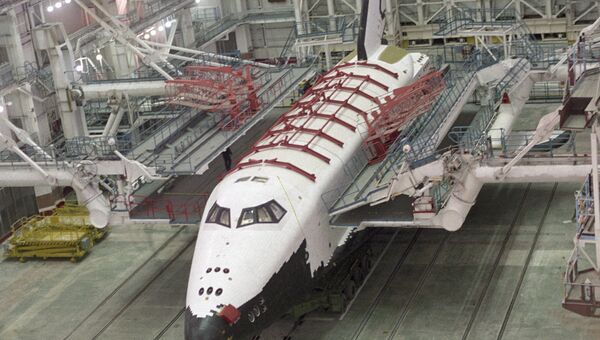 Орбитальный корабль Буран, архивное фото
