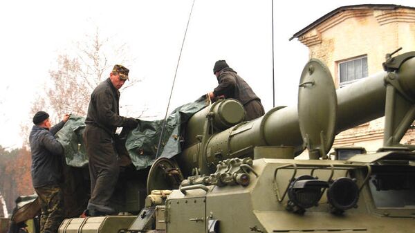 Cамоходная пушка 2С7 Пион на вооружении армии Украины