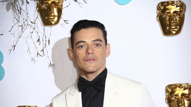 Американский актер Рами Малек на BAFTA-2019