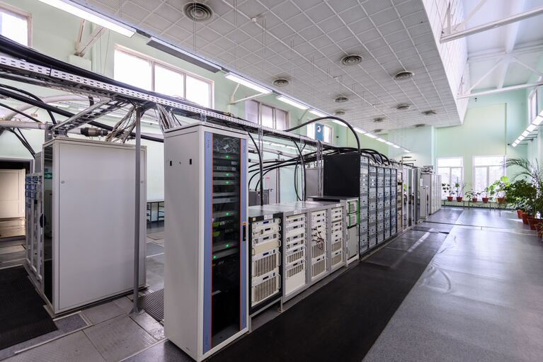 Аппаратная Тульского областного радиотелевизионного передающего центра Аппаратная Тульского областного радиотелевизионного передающего центра