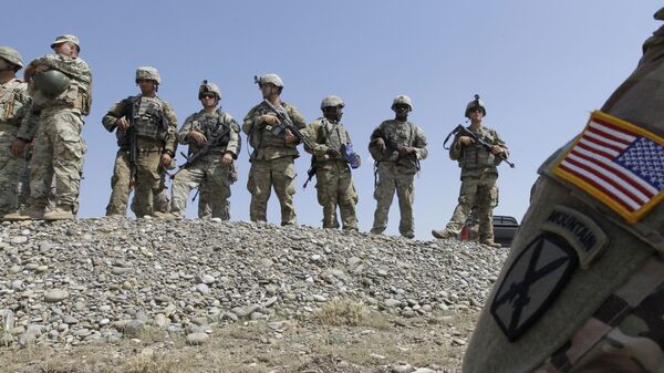 Солдаты армии США на учениях в Грузии