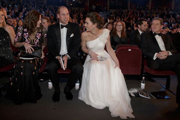 Принц Великобритании Уильям и герцогиня Кембриджская Кэтрин на церемонии вручения премии BAFTA в Лондоне