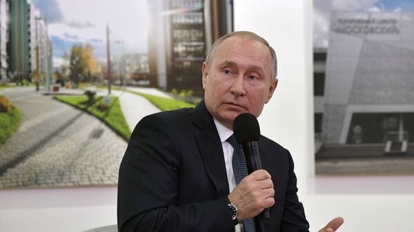 Президент РФ Владимир Путин в Казани