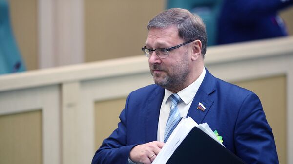 Председатель комитета Совета Федерации по международным делам Константин Косачев