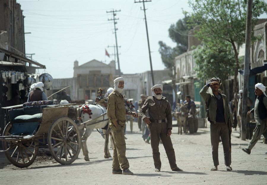 Район города Герата, контролируемый оппозицией. Республика Афганистан. 1988 год 