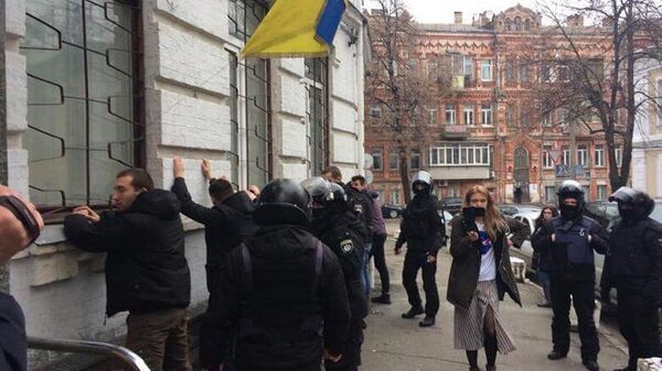Задержание радикалов в Киеве. 9 февраля 2019 года