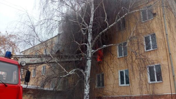 Пожар в спальном корпусе Нижнетагильского детского дома-школы по ул.Красногвардейской. 14 февраля 2019