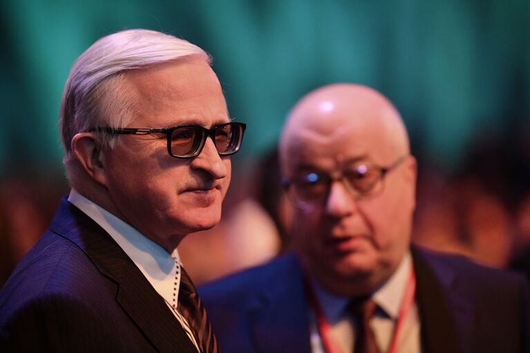 Президент Российского союза промышленников и предпринимателей Александр Шохин на Российском инвестиционном форуме в Сочи Президент Российского союза промышленников и предпринимателей Александр Шохин на Российском инвестиционном форуме в Сочи