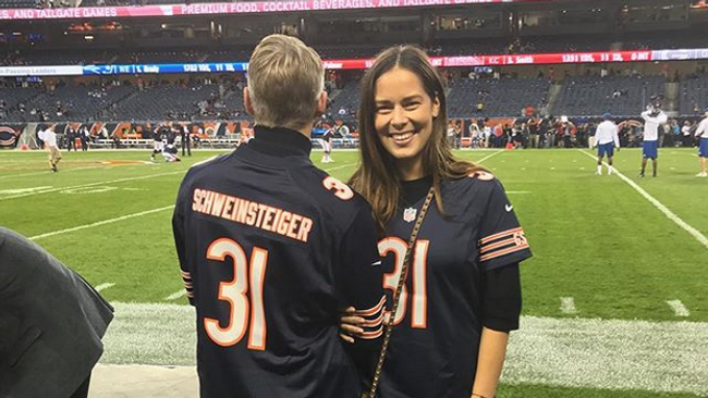 Бастиан Швайнтшайгер и Ана Иванович