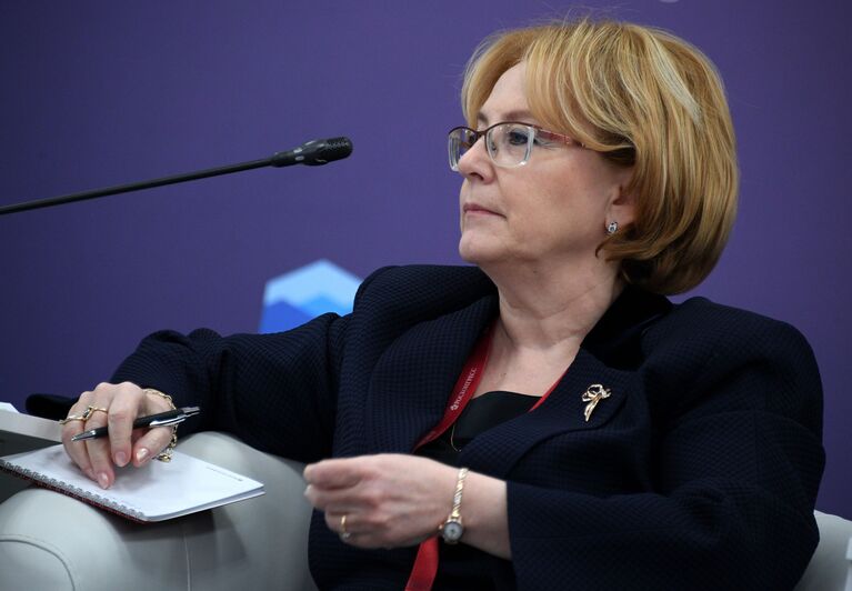 Министр здравоохранения РФ Вероника Скворцова на Российском инвестиционном форуме в Сочи Министр здравоохранения РФ Вероника Скворцова на Российском инвестиционном форуме в Сочи