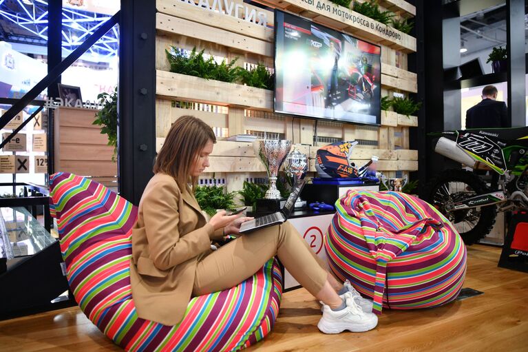 Стенд Калужской области на Российском инвестиционном форуме в Сочи Стенд Калужской области на Российском инвестиционном форуме в Сочи