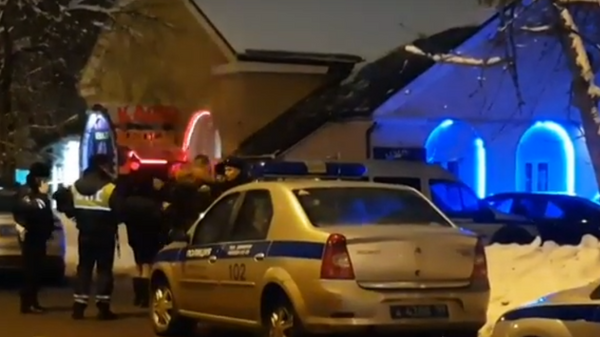 Опубликовано видео с места массовой драки в Москве