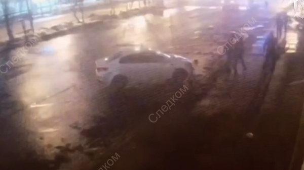Опубликовано видео массовой драки в Москве