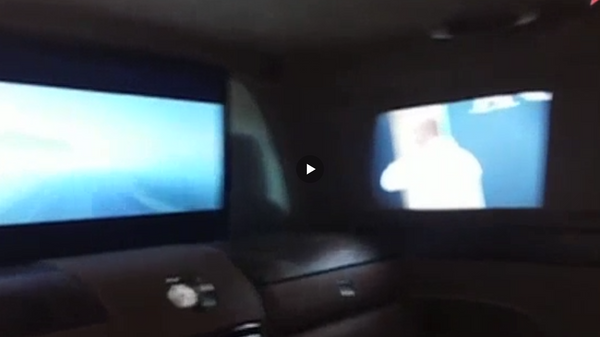 Aurus изнутри: опубликовано видео из салона президентского лимузина