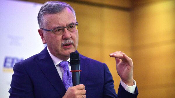 Кандидат на пост президента Украины, лидер политической партии Гражданская позиция Анатолий Гриценко 