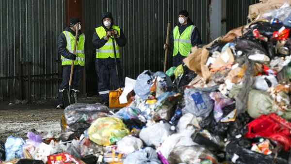 Вывоз твердых коммунальных отходов для дальнейшей переработки
