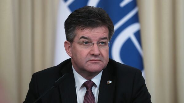 Действующий председатель ОБСЕ, министр иностранных и европейских дел Словакии Мирослав Лайчак