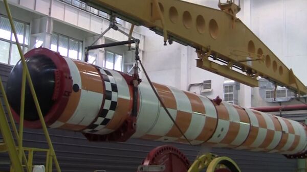 Кадры испытаний новейшего подводного комплекса «Посейдон»