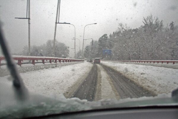 Казбегский район Грузии пострадал от сильного снегопада